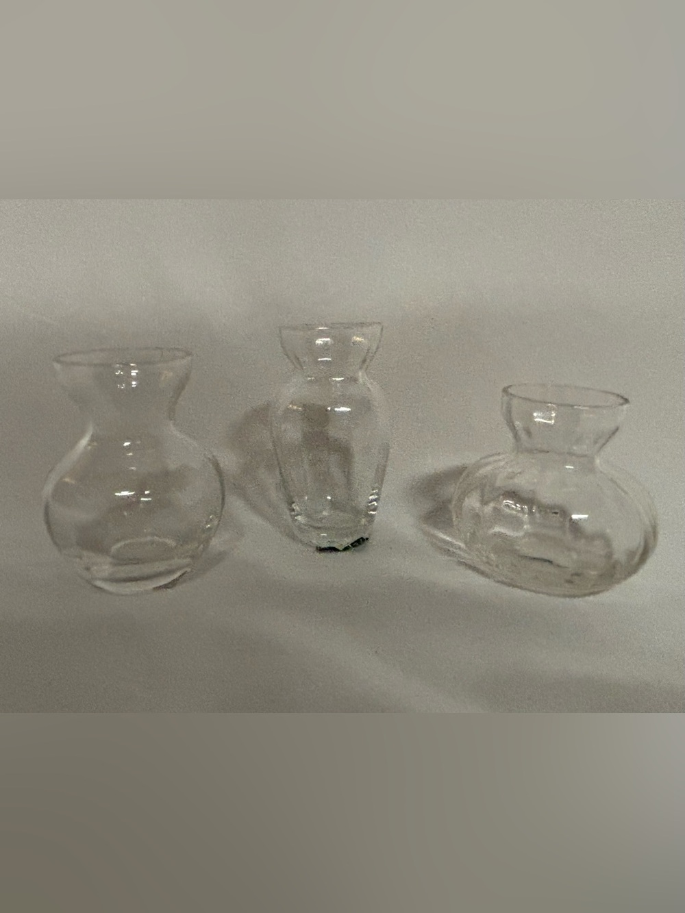 Two’s Company Fluted Bud Vase Trio Lot Of 2 NWT - Picture 2 of 13